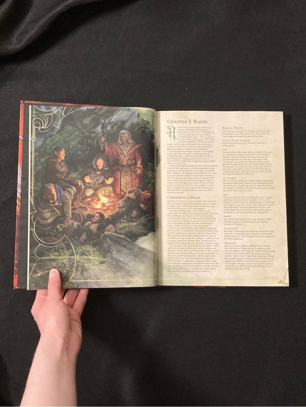 ⭐️🖤 Dungeons & Dragons Player’s Handbook Hardcover 5th Edition 10th Printing - Picture 6 of 11